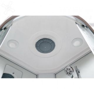 Душевая кабина Deto ЕМ2710 с гм. и эл. 100х100х220 см